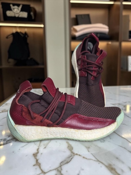 adidas Other - Adidas Harden LS 2 Lace CG6277 Maroon Leather Basketball Shoes Men's Size 10